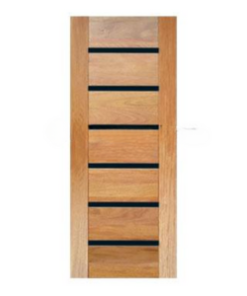 Porta Pivotante BBB - Friso Preto