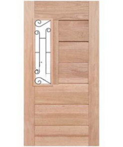 Porta Pivotante BBB com Grade Vertical