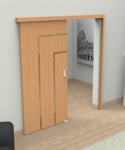 Kit Para Porta Porta de Correr de Madeira